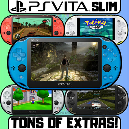 Sony PlayStation Vita Slim Console 512-256GB Bundle