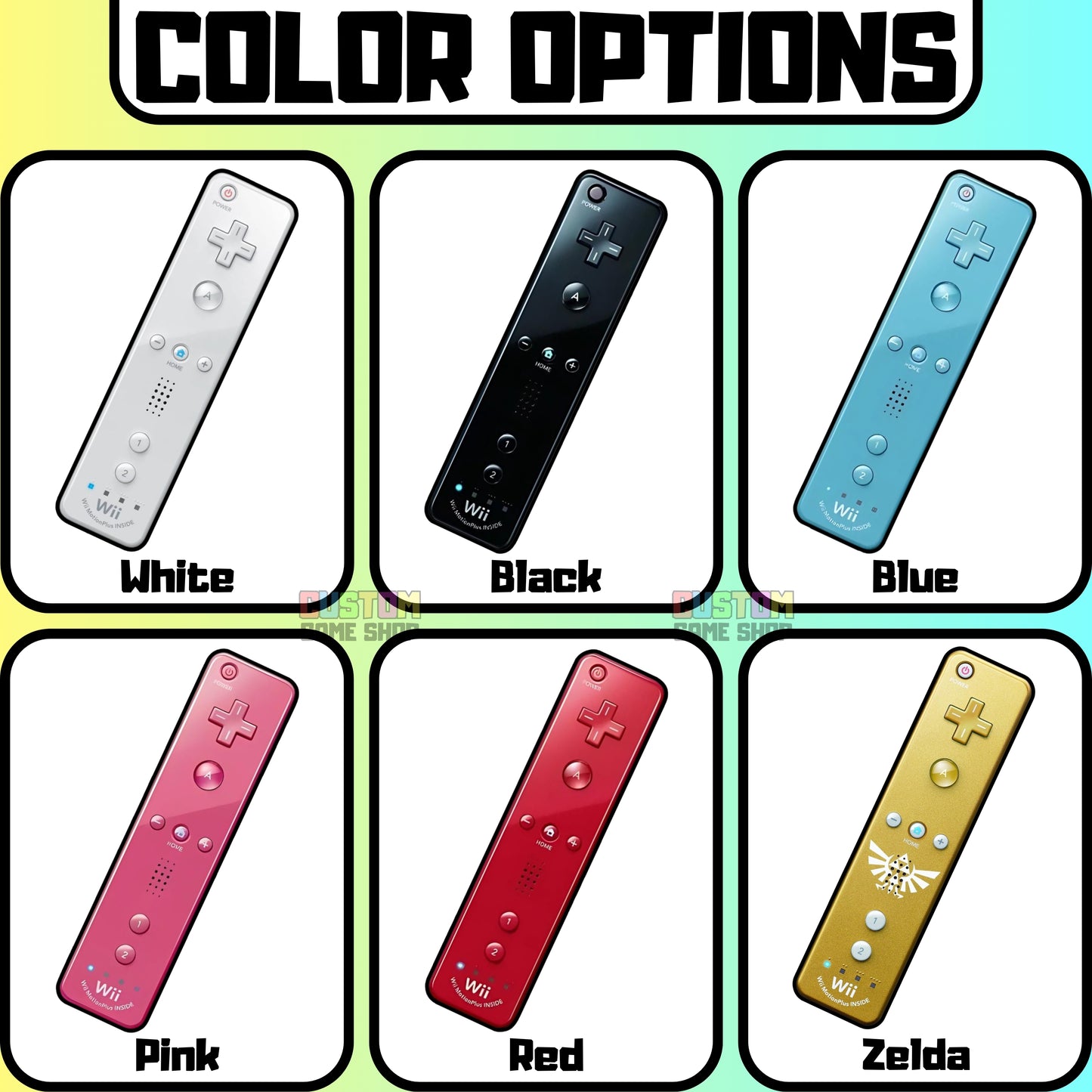 Nintendo WII U Remote Controllers