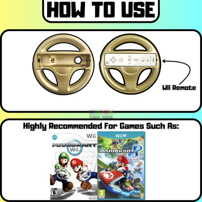 Nintendo WII U Wheel Attachment