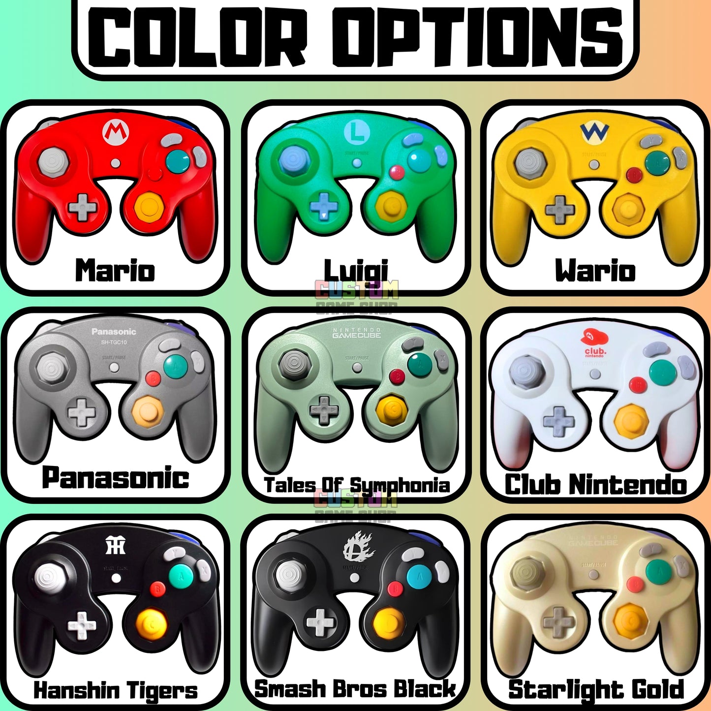 Nintendo GameCube Controllers