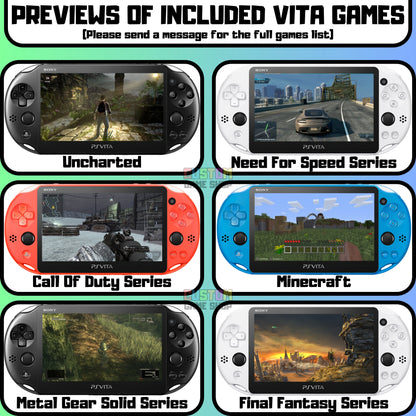 Sony PlayStation Vita Slim Console 512-256GB Bundle